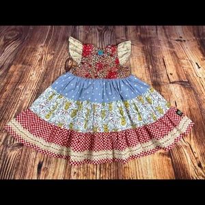 Matilda Jane Platinum Tiered Melsa Dress